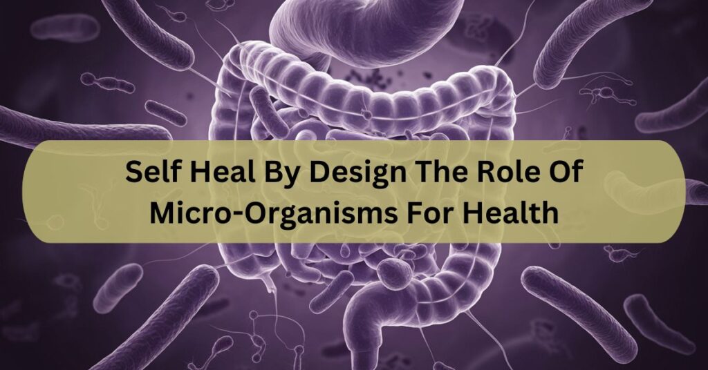 Self Heal By Design The Role Of Micro-Organisms For Health