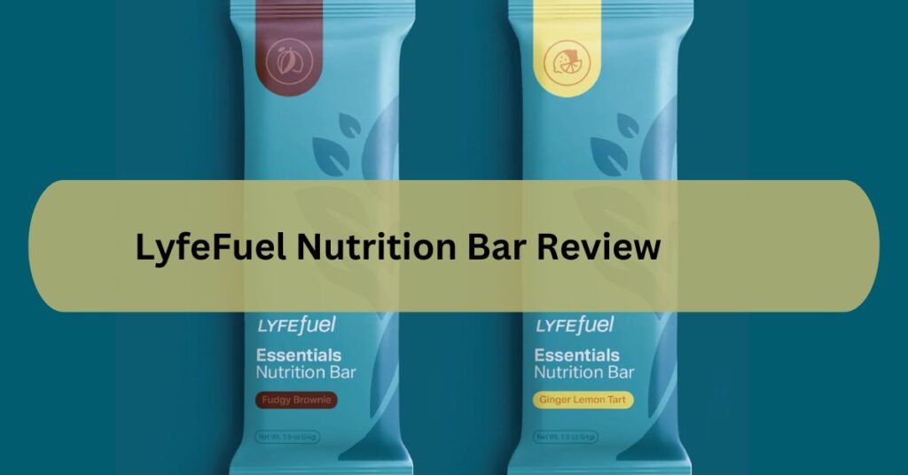 LyfeFuel Nutrition Bar Review