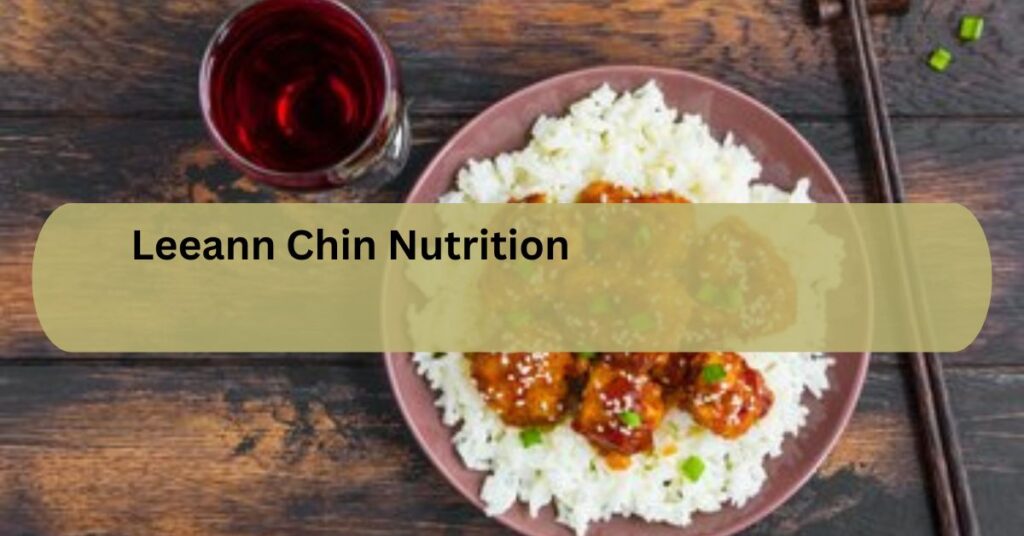 Leeann Chin Nutrition