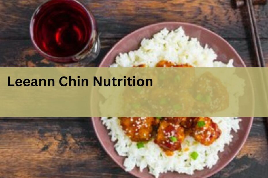 Leeann Chin Nutrition